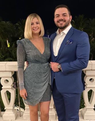 CouRageJD and his girlfriend, Maddie, attaining a party