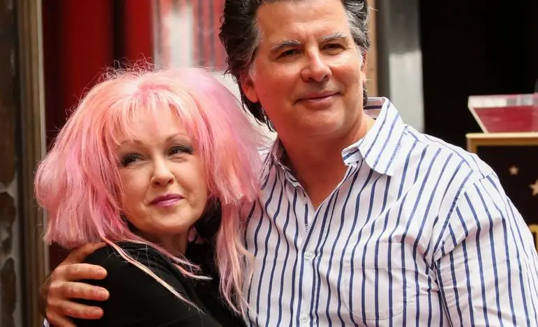 Cyndi and her husband, David Thorton