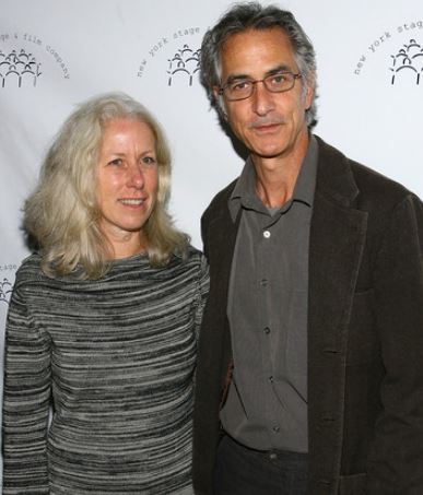 David Strathairn with his wife