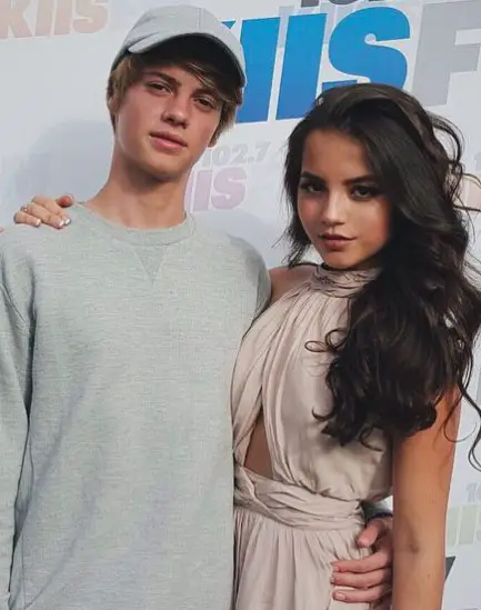 Jace Norman with his ex-girlfriend 