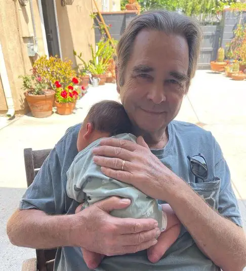 Beau Bridges with his Grandchild