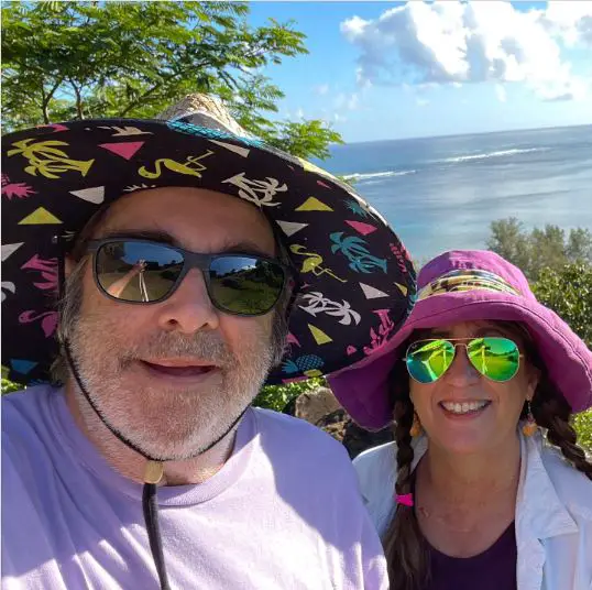 Beau Bridges and his Wife