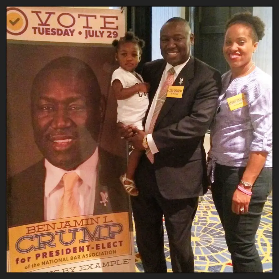 Benjamin Crump's Wife and Child