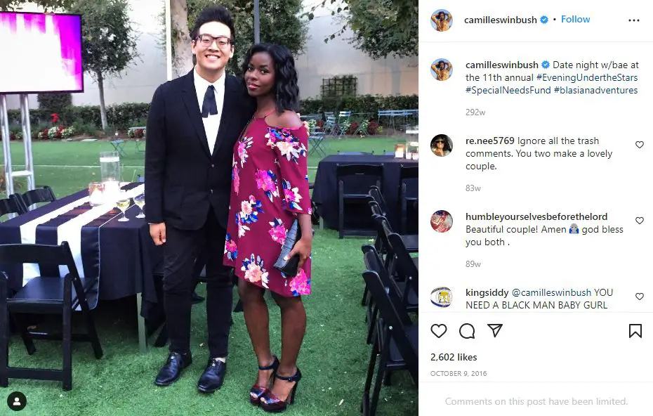 Camille Winbush's boyfriend