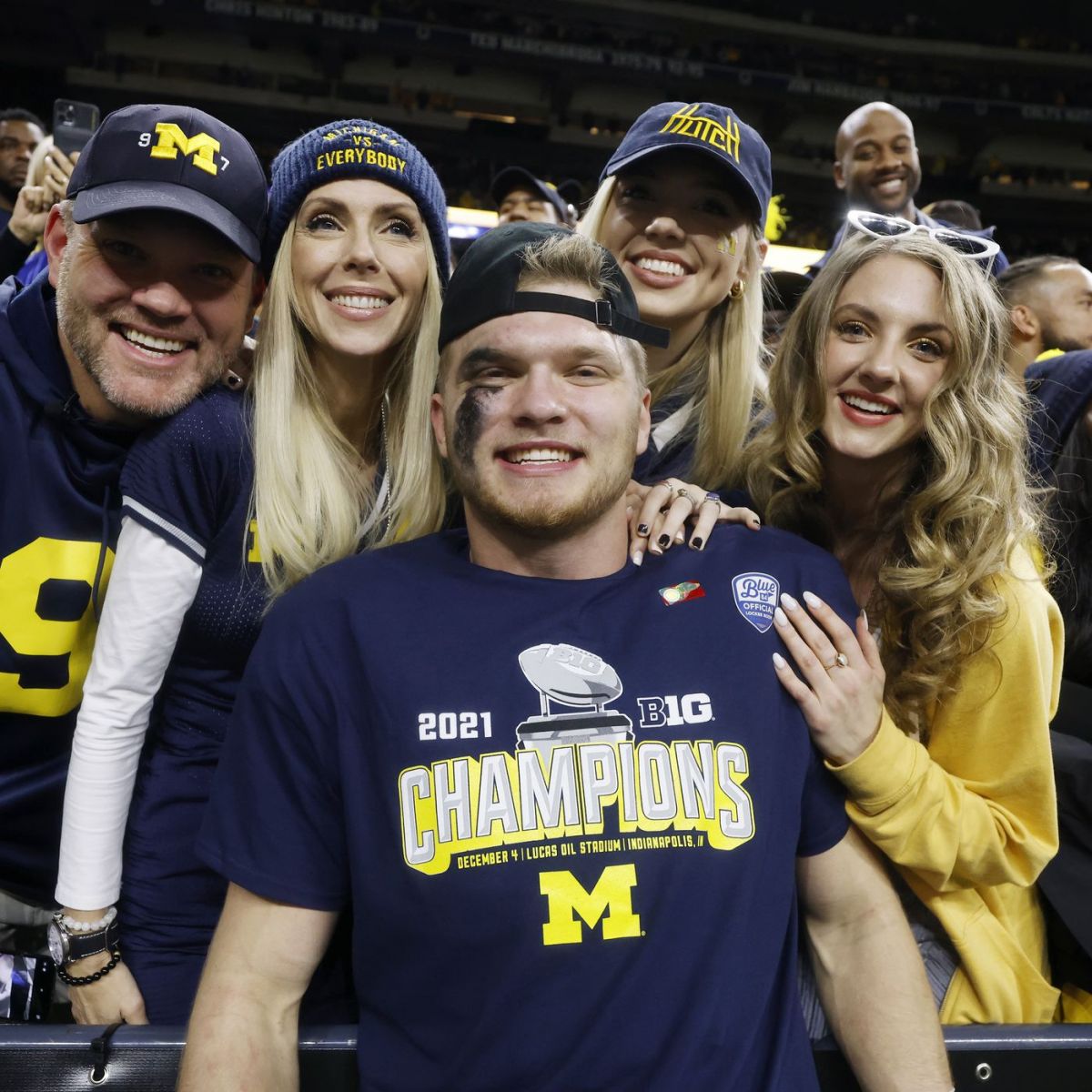 Chris Hutchinson with His Wife and Children