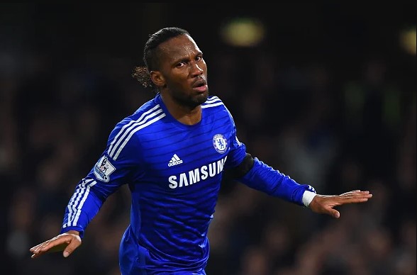 Didier Drogba Playing For Chelsea Pre Retirement
