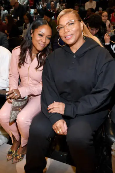 Eboni Nichols with Her Partner Queen Latifah