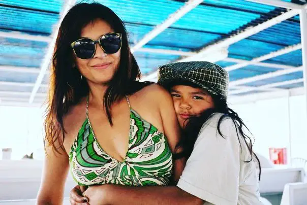 Elpidia Carrillo Shares a Picture With Her Daughter