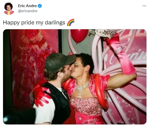Eric Andre's tweet that sparked gay rumor