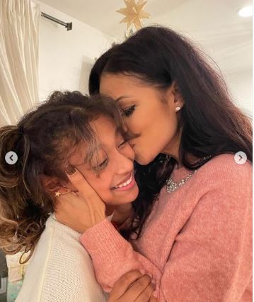 Jennifer Freeman and her daughter