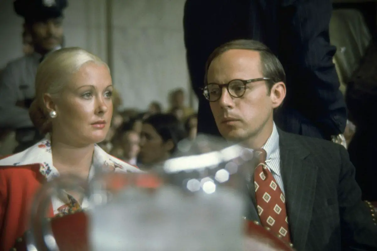 John Dean and His Wife Maureen During The Time of His Hearing
