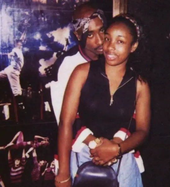 Keisha Morris with Tupac