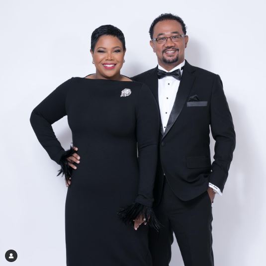 Kellie Shanygne Williams with her Husband