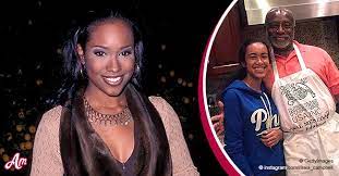 Maia Campbell's husband and daughter