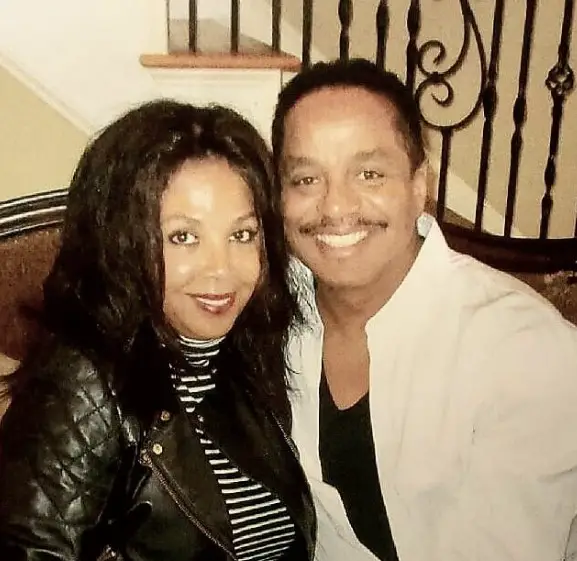 Marlon Jackson and His Wife