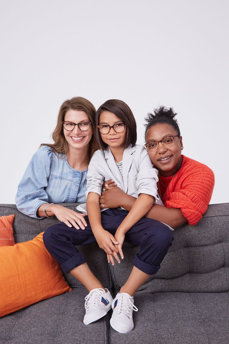 Meshell Ndegeocello with Her Wife and Their Son