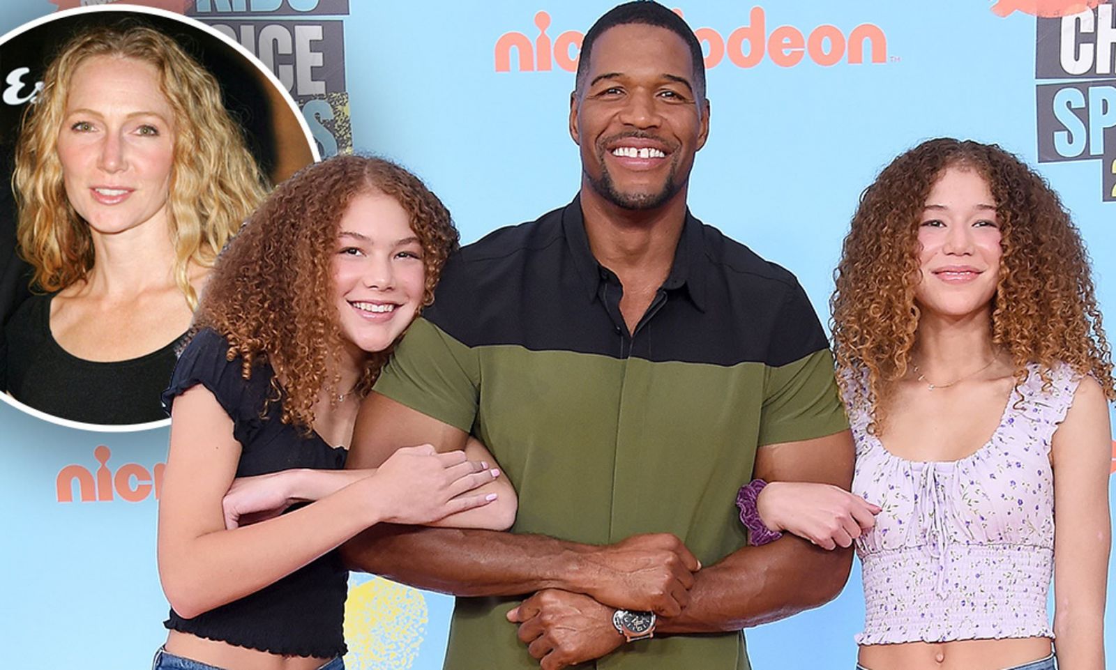 Michael Strahan's Former Wife and His Daughters