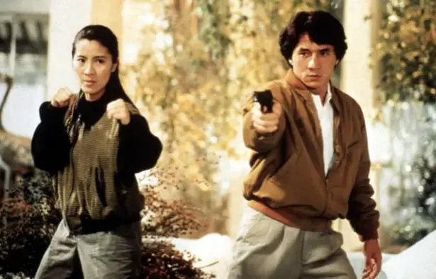 Michelle Yeoh and Jackie Chan