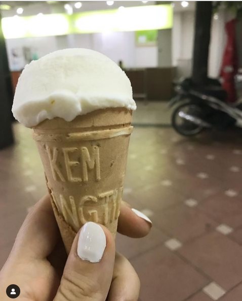 Mikki Padilla travels with ice-cream