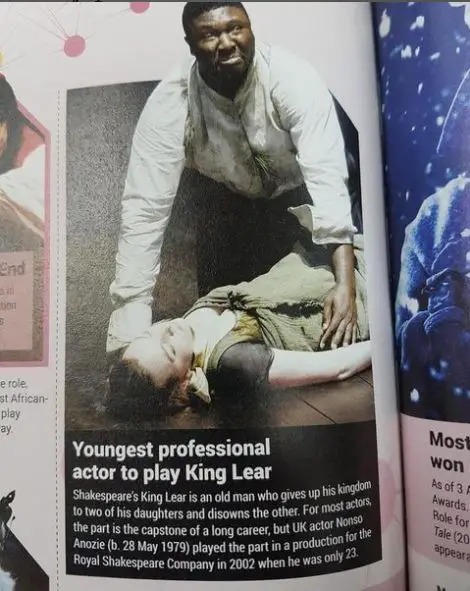 Nonso Anozie as King Lear