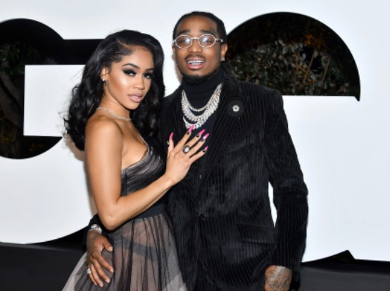 Quavo and His Former Girlfriend Saweetie In an Event Of GQ