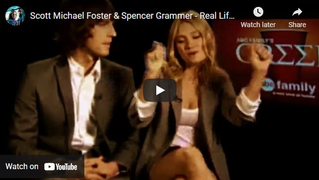 Scott Michael Foster and Spencer Grammer