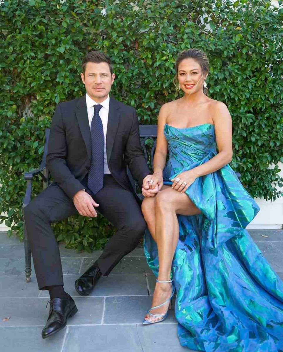 Vanessa Lachey with Her Husband 