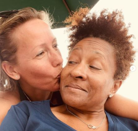 Wanda Sykes with her wife