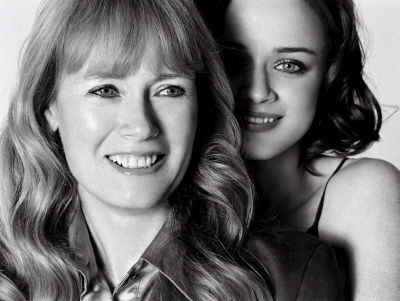 Alexis Bledel and Her Mother