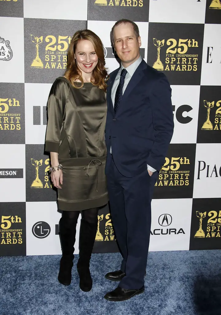 Amy Ryan and Her Husband 