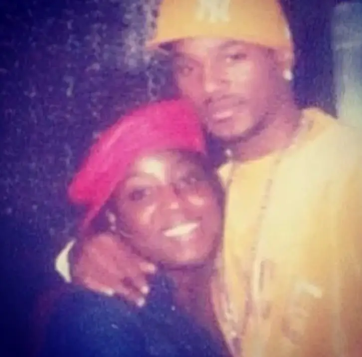Cam'ron with His Former Girlfriend Tawasa Harris
