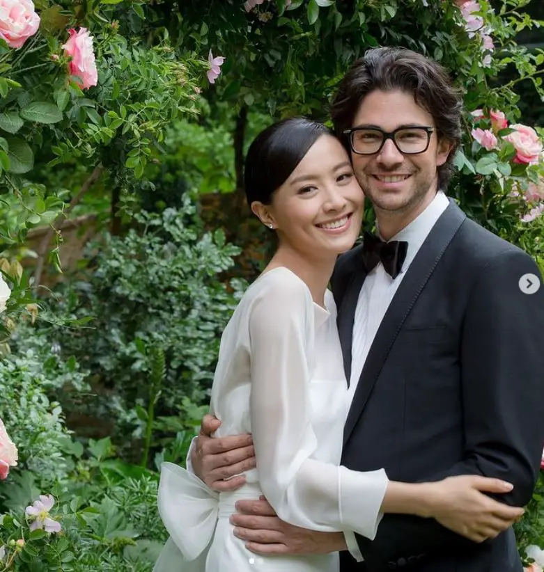 Fala Chen With Her Husband