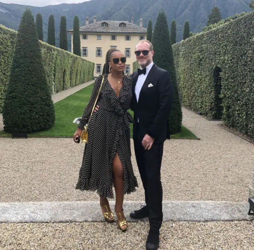 Maximillion Cooper with His Wife Eve Cooper