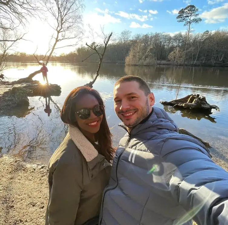 Oti Mabuse with Her Husband Marius Iepure