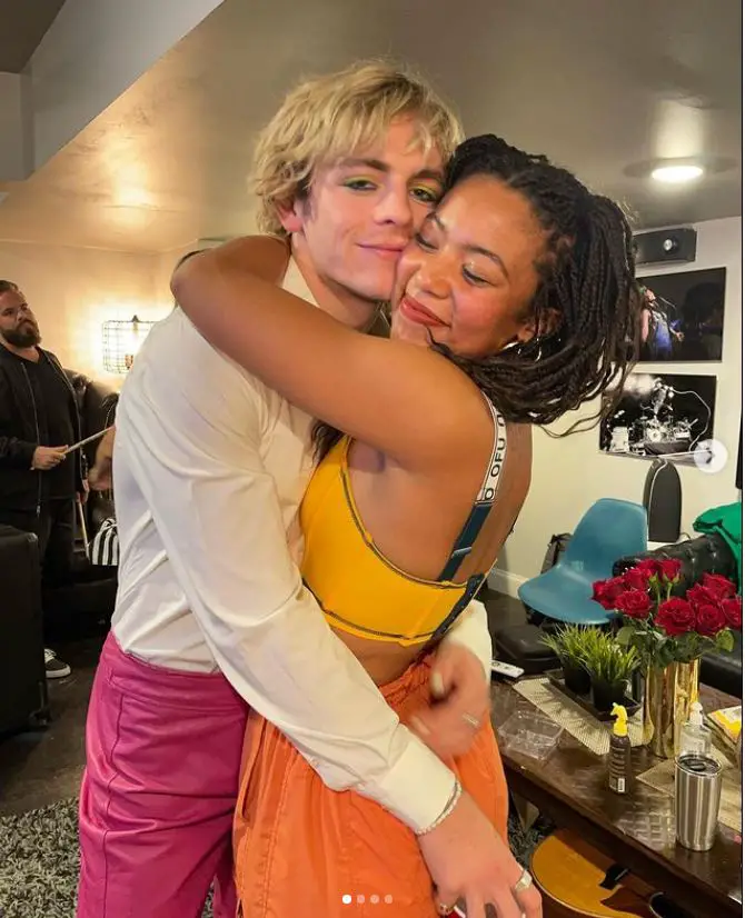 Ross Lynch with His Girlfriend Jaz Sinclair