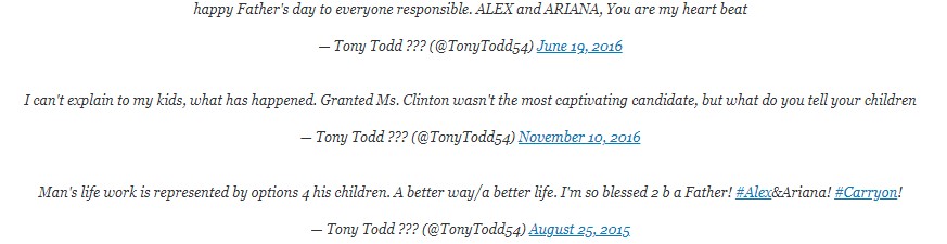 Tony Todd's Tweets