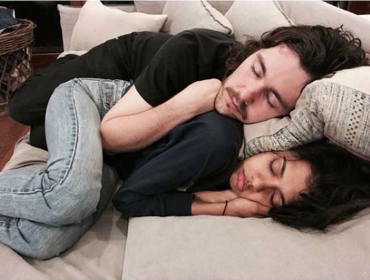 Madeleine Madden and her former partner displaying affection with adorable cuddle 