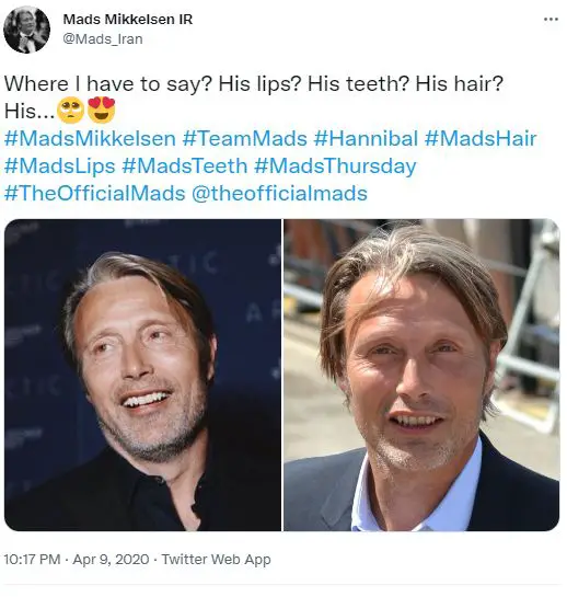 Fans Appreciation Towards Mad Mikkelsen's features 