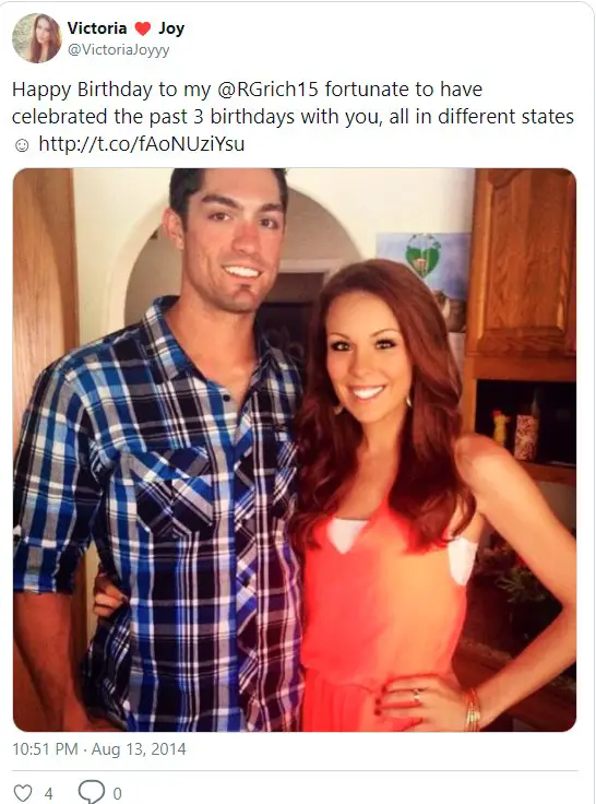 Randal Grichuk Wife: Meet Victoria Grichuk - ABTC