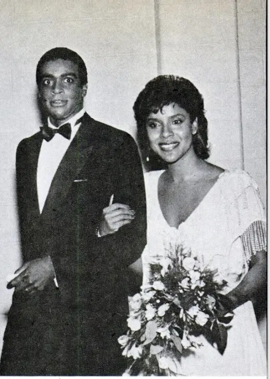 Phylicia Rashad with her ex-husband Ahmed Rashad