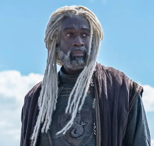 Steve Toussaint's look in 'House of Dragon'