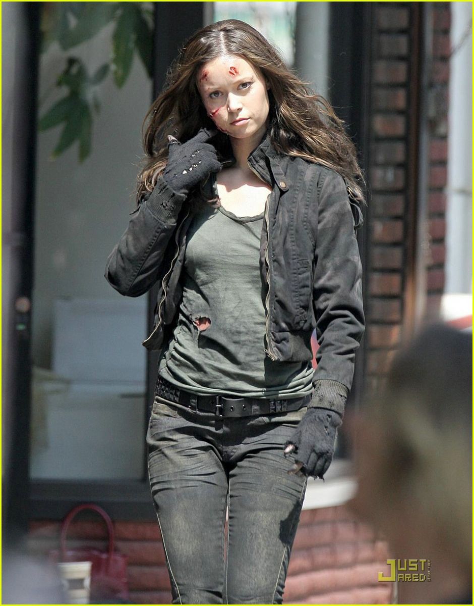 Summer Glau portraying in Terminator