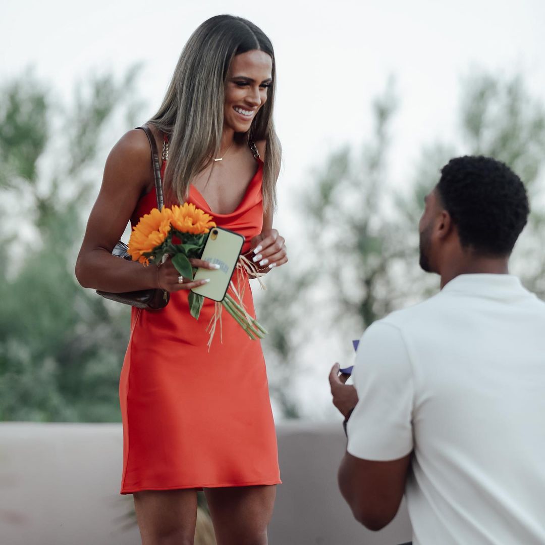 Sydney McLaughlin's longtime boyfriend proposed to her with an engagement ring