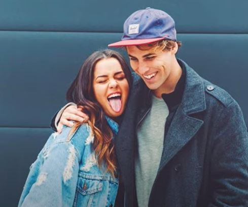 Tessa and Tristan Tales posing together 